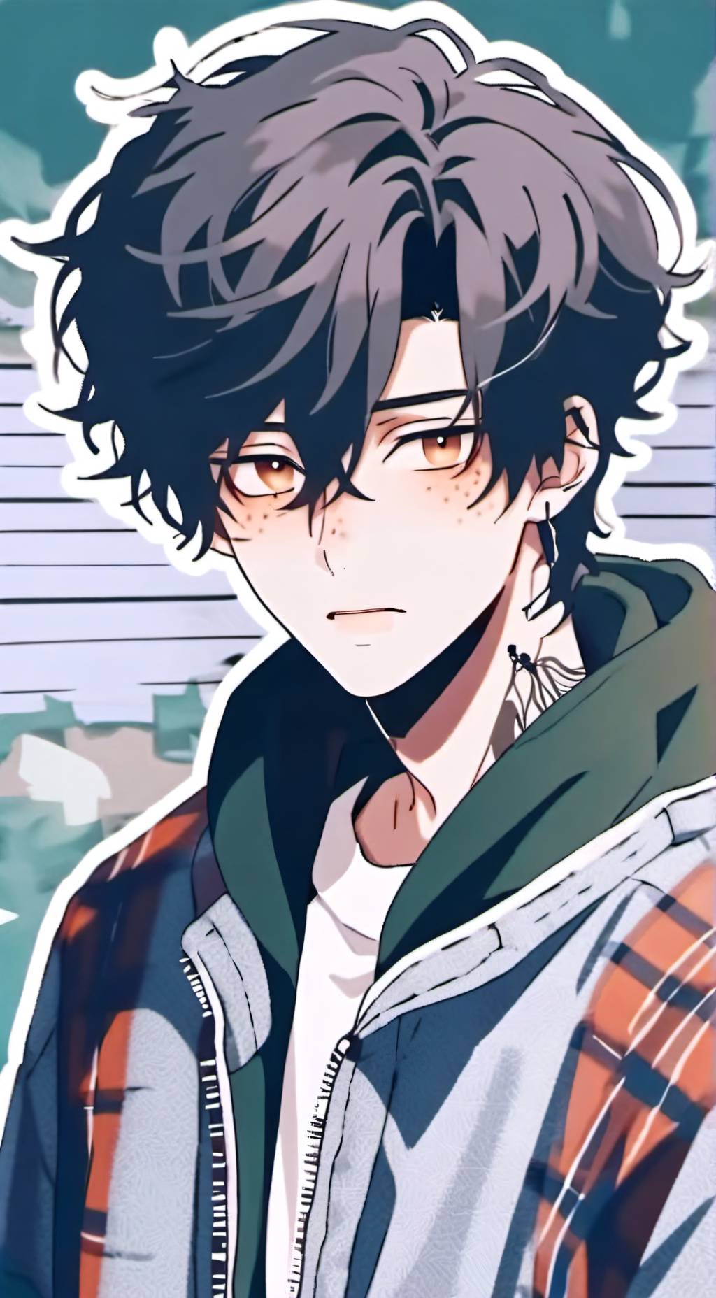 ai character: River Greenwood  background