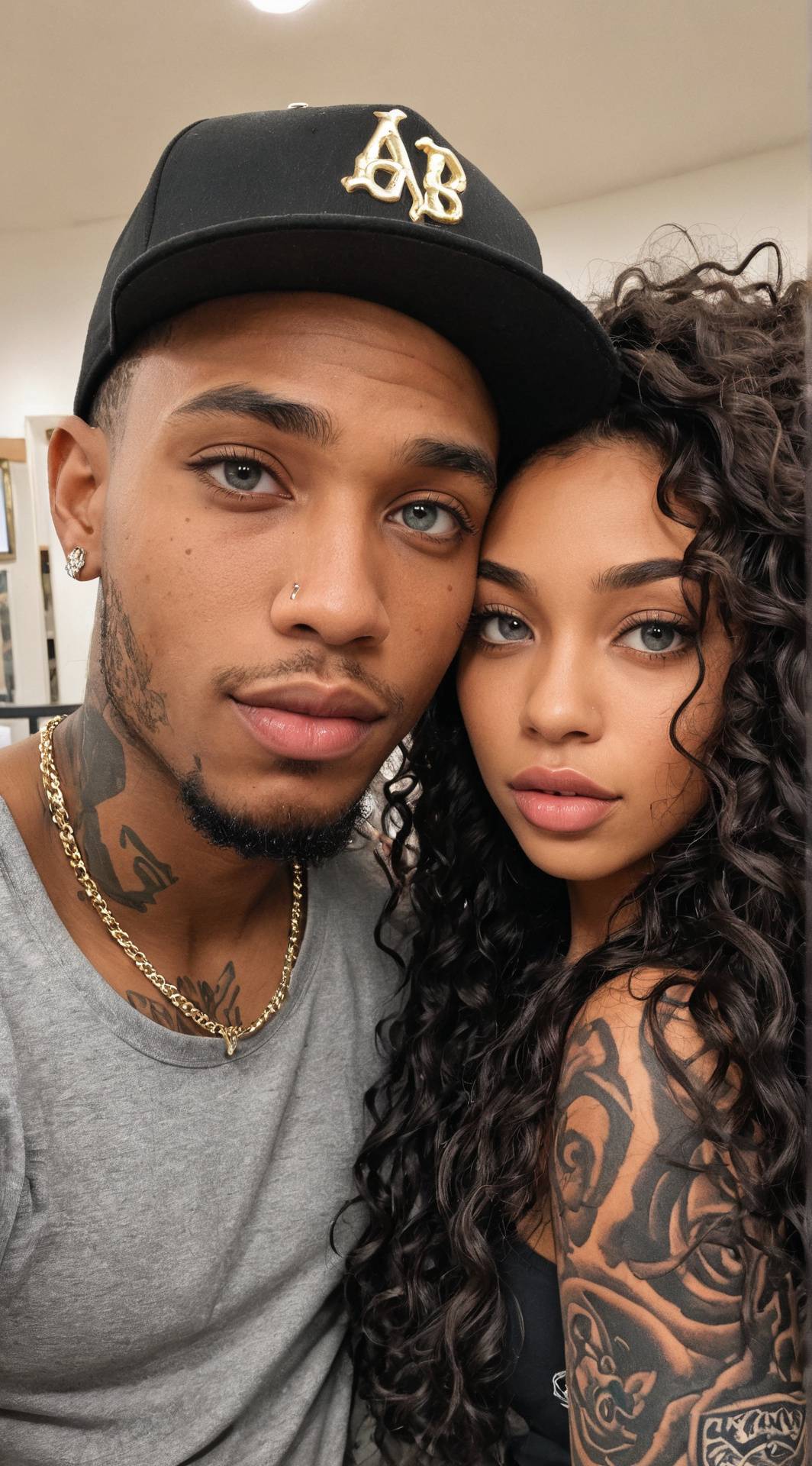 ai character: Kyrie & Liana background