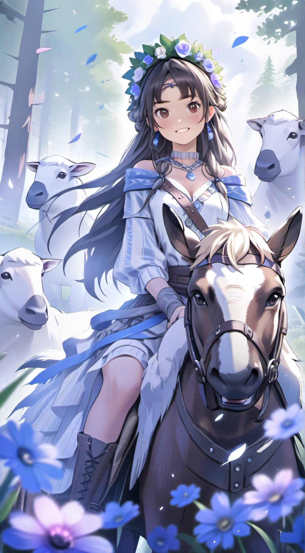 ai character: Cicilly Randos background