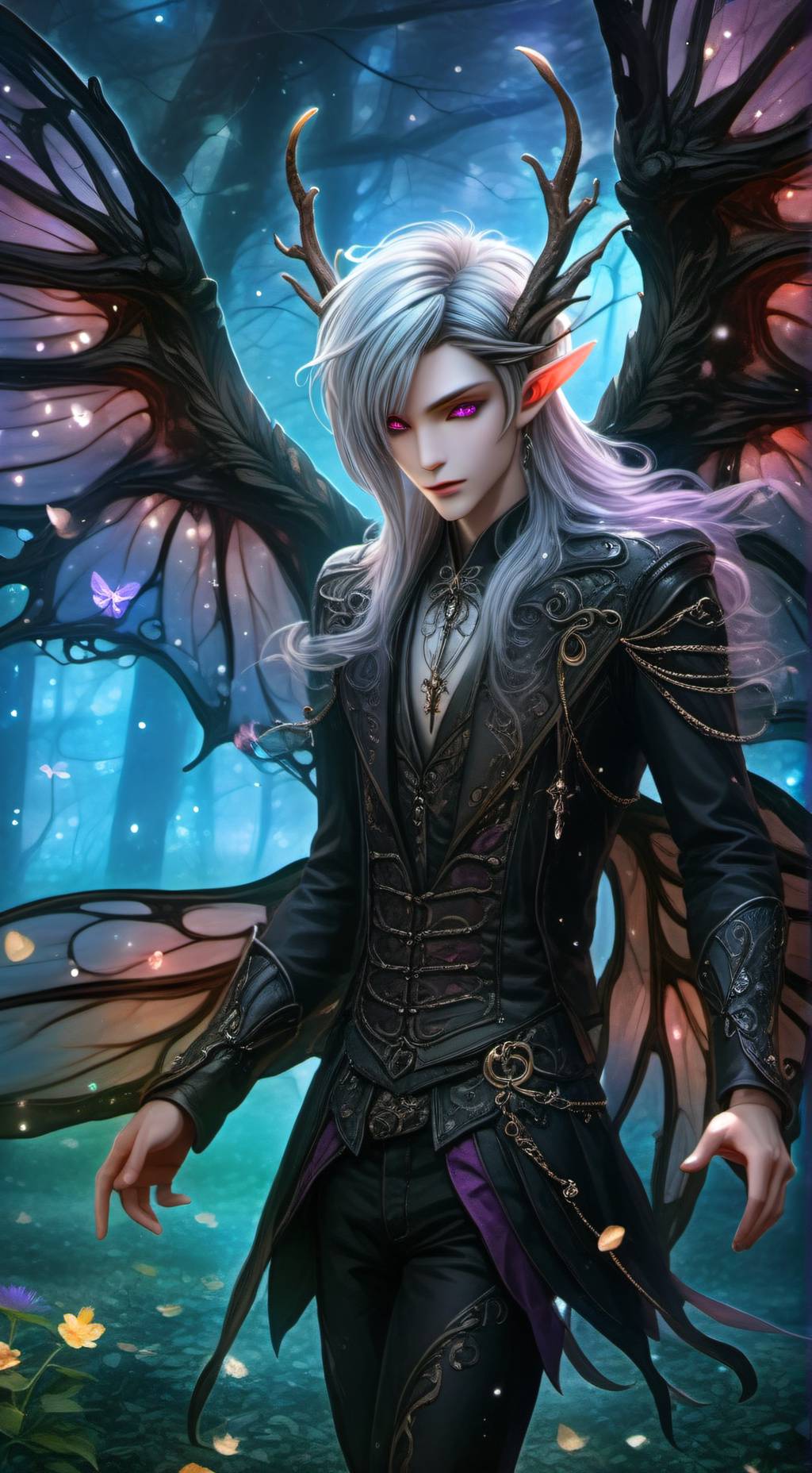 ai character: Eliron background