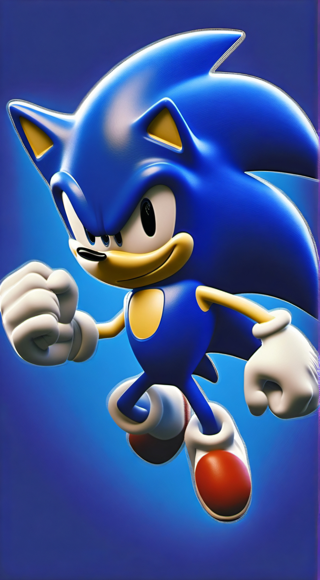 ai character: sonic le hérisson background