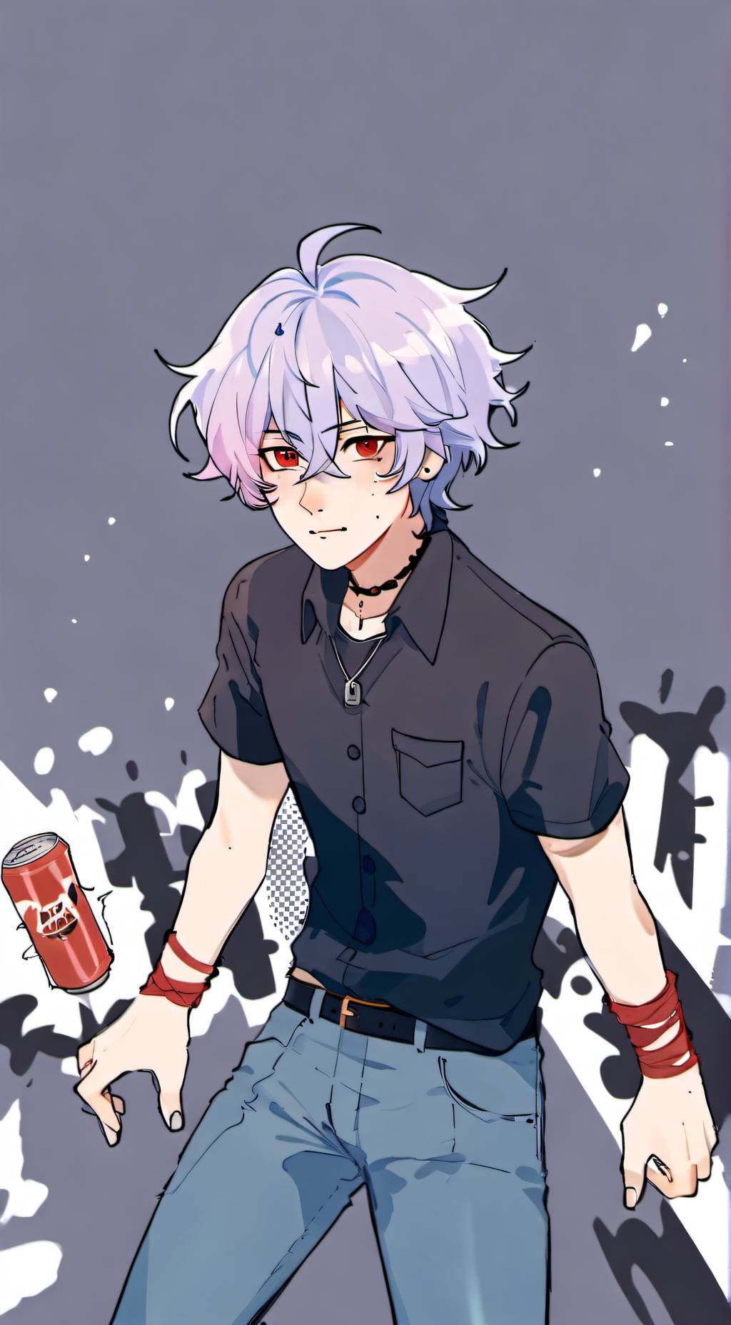 ai character: Shun Kaidou background