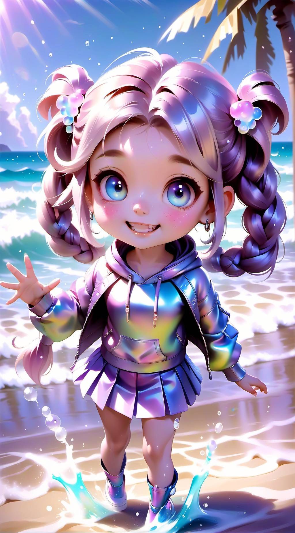 ai character: 💗Маша💗 background