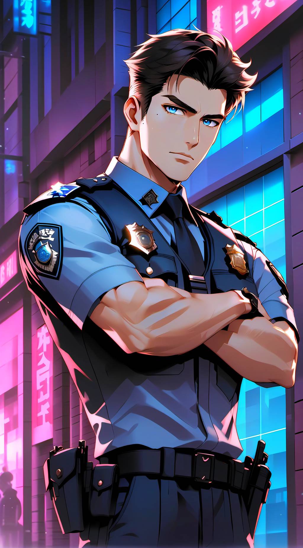 ai character: Nick background