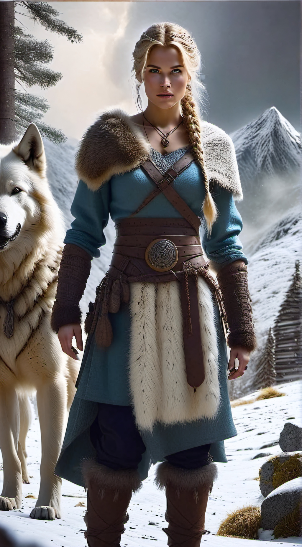 ai character: Katje background