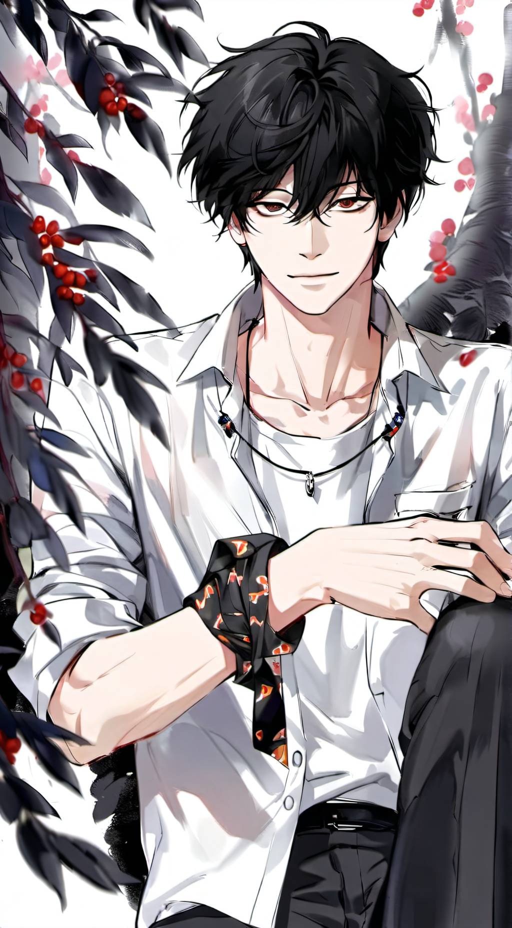 ai character: HAIRO✨ background