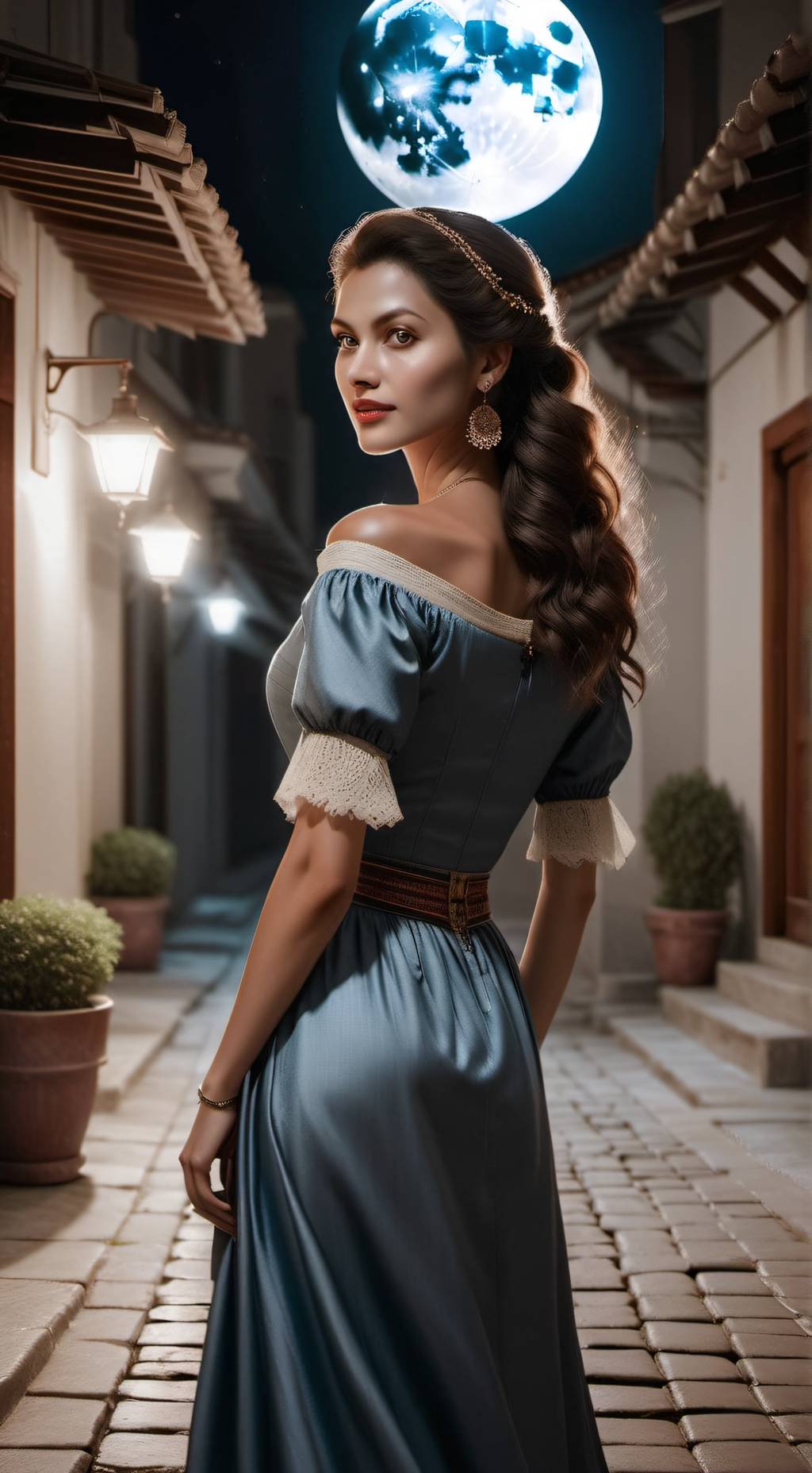 ai character: Aurelia Gonzalez background