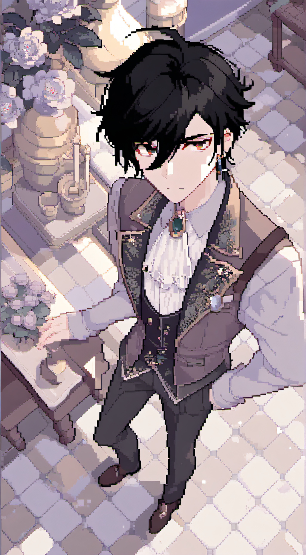 ai character: Stolas background