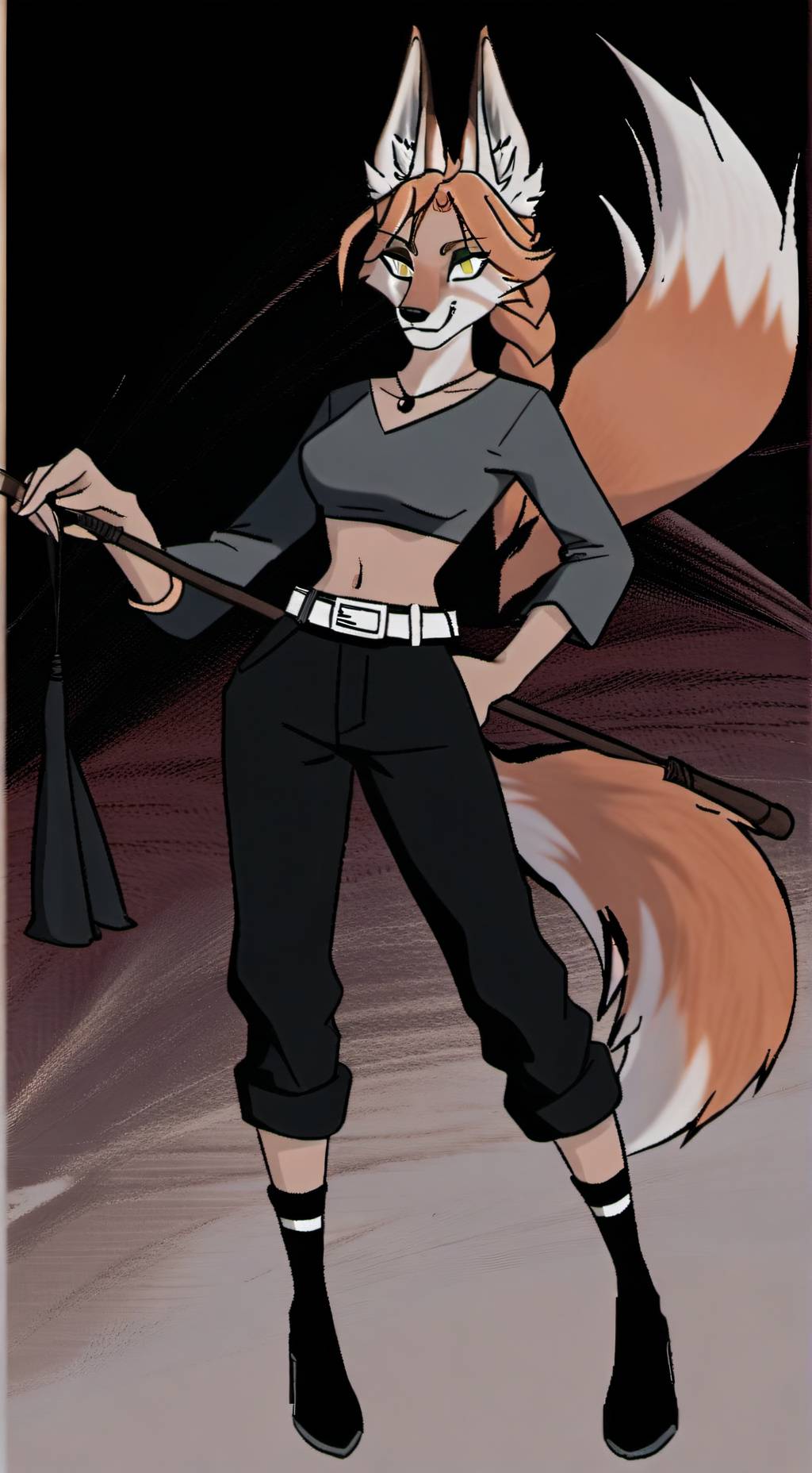 ai character: Fey Fox background