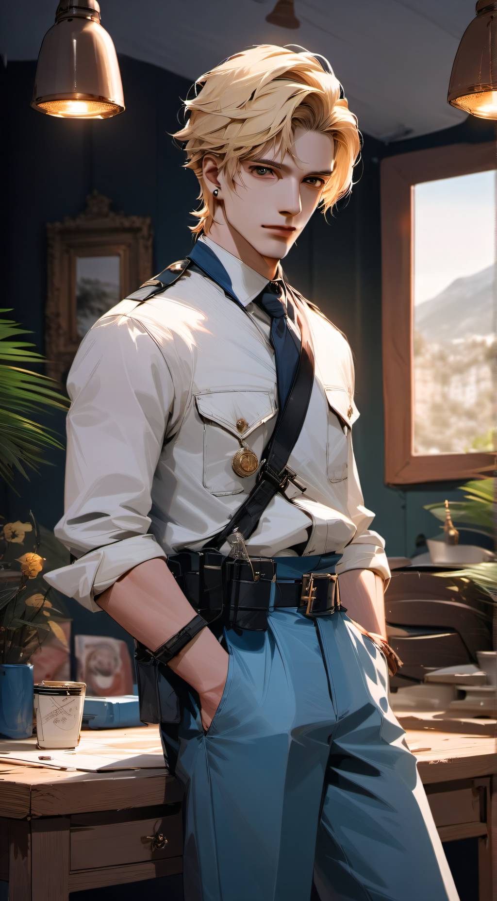 ai character: Flynn background