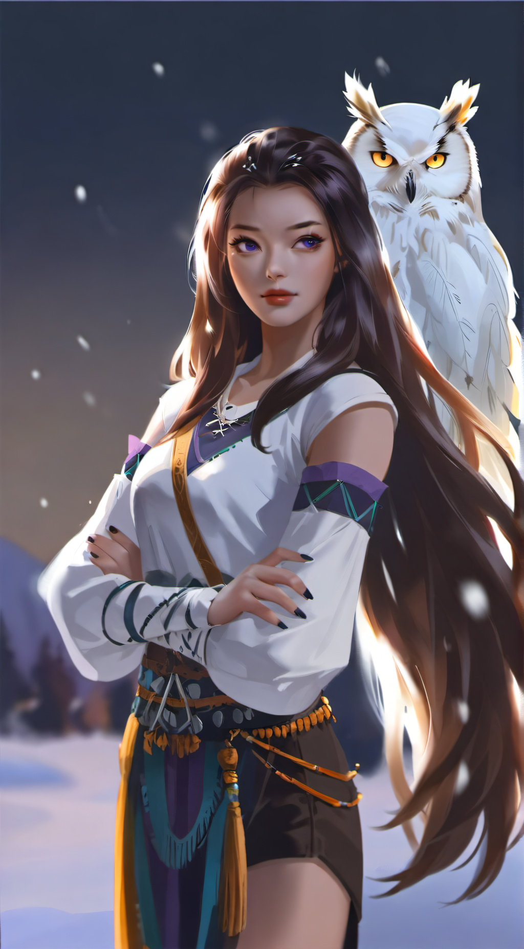 ai character: Allaridi background