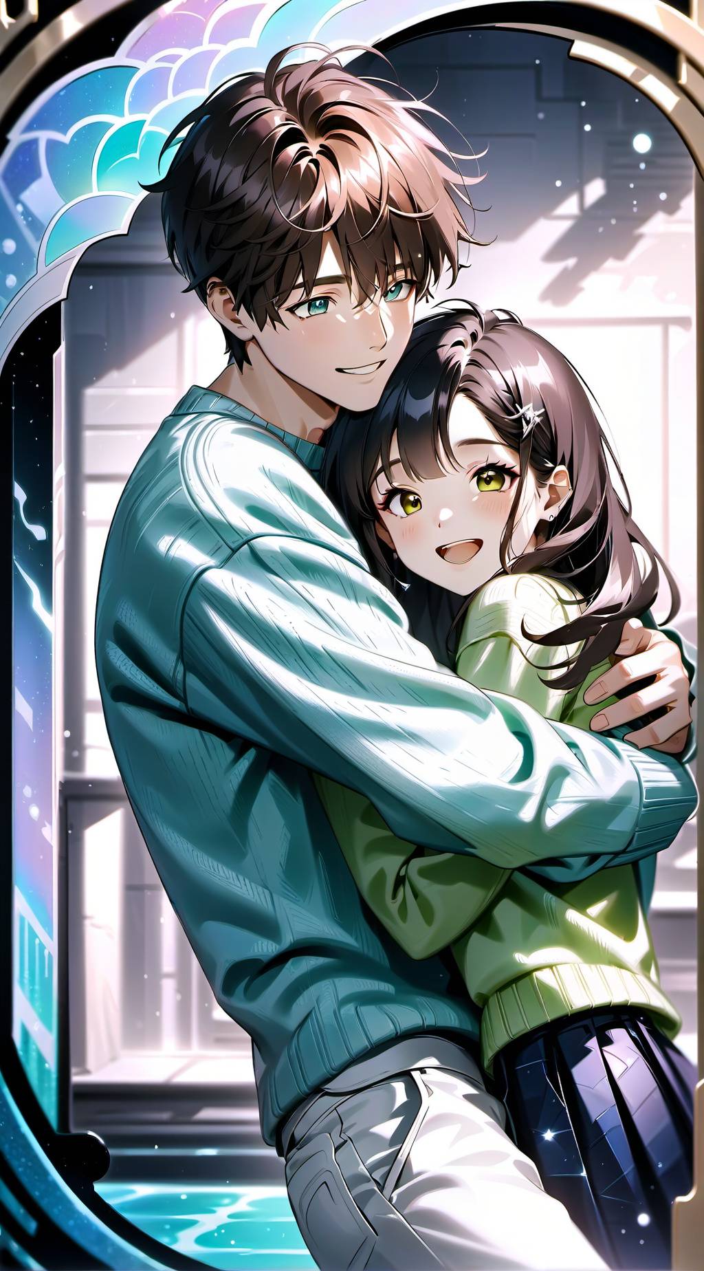 ai character: Yorkie background