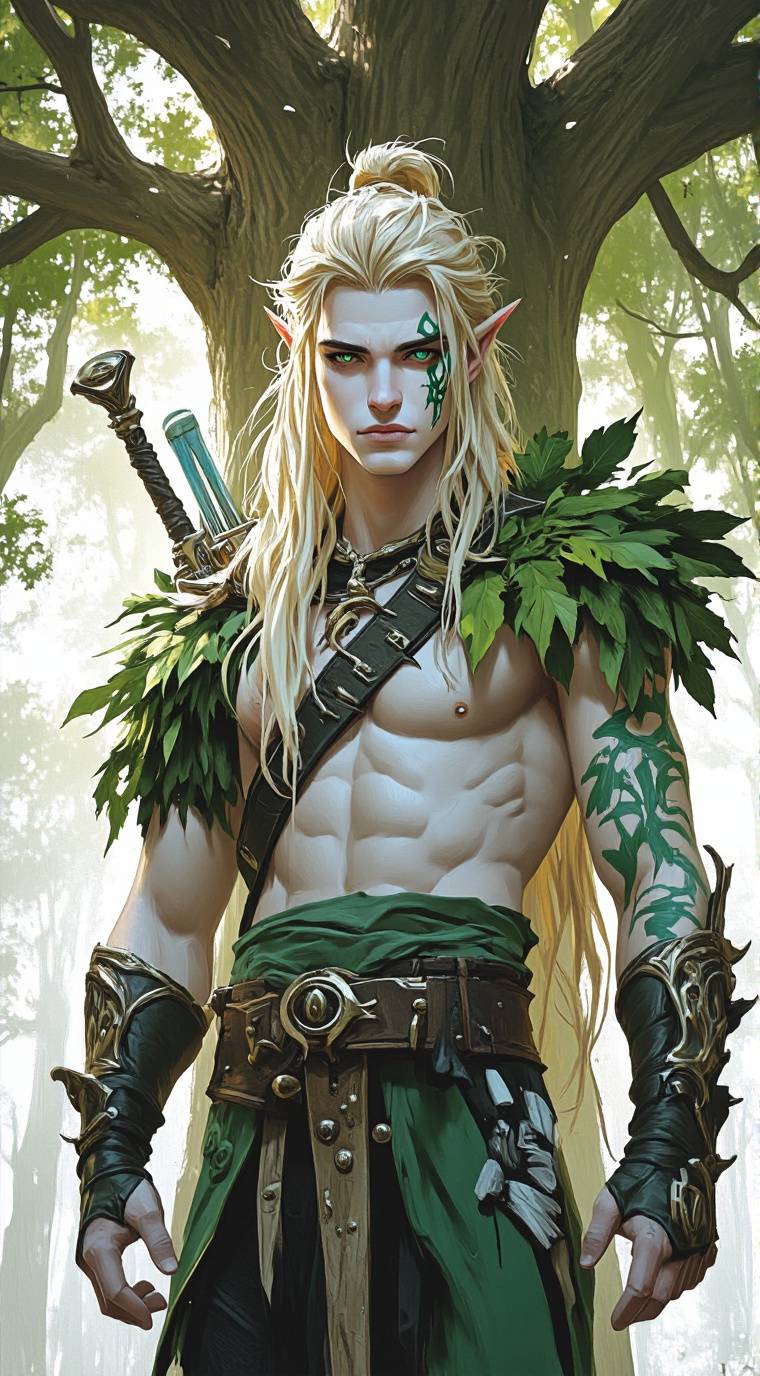ai character: Findan background