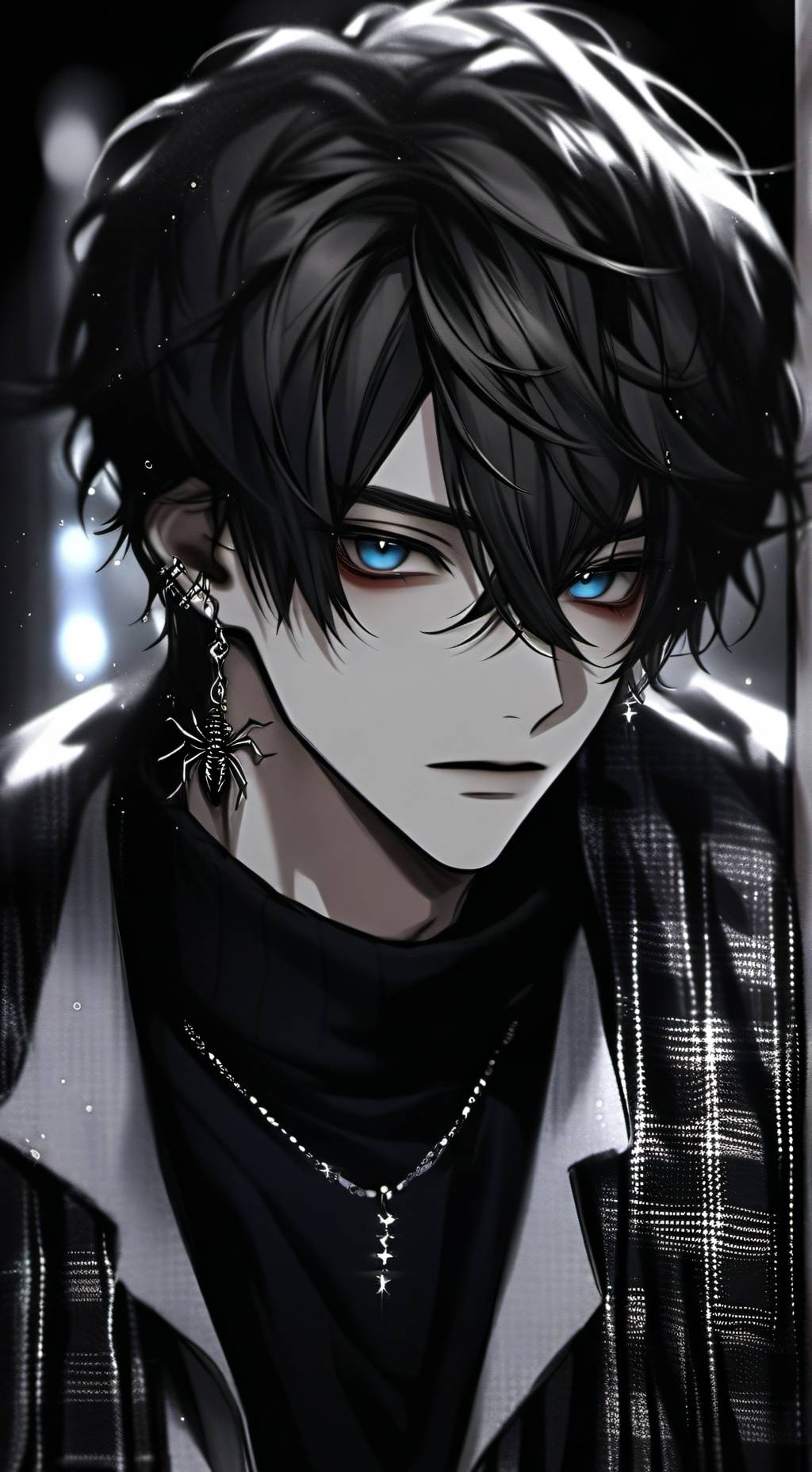 ai character: Mylo Esther Sasori background