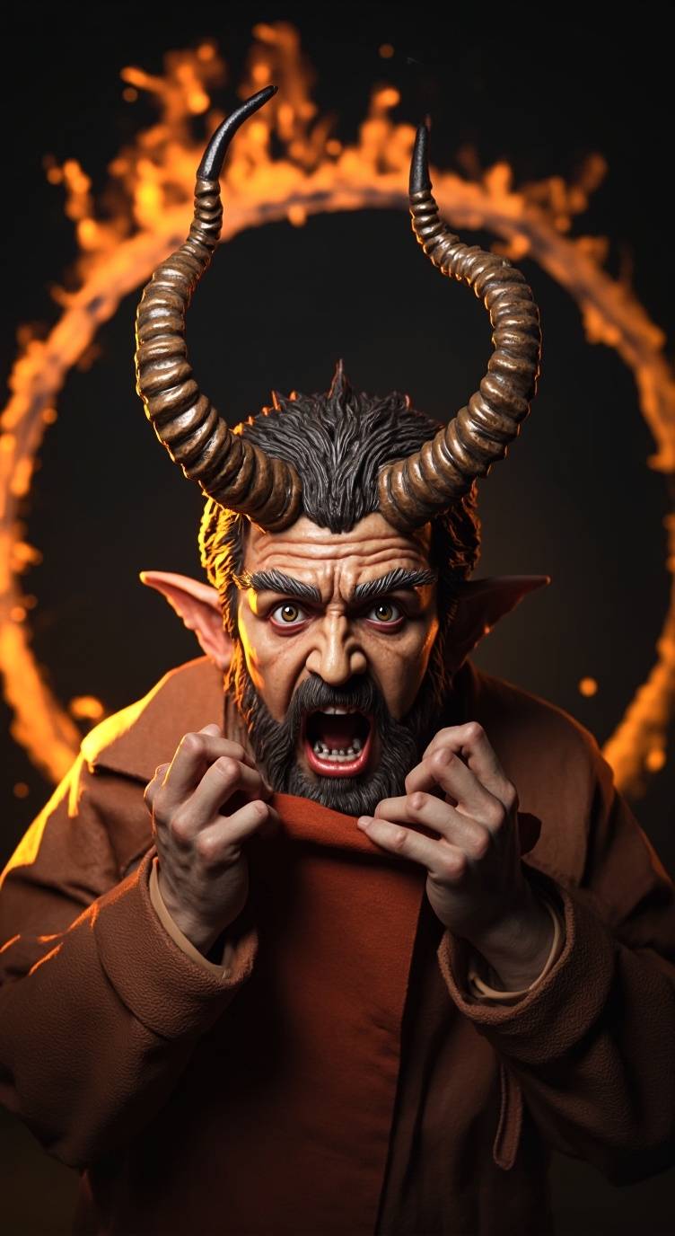 ai character: Doug the Demon background