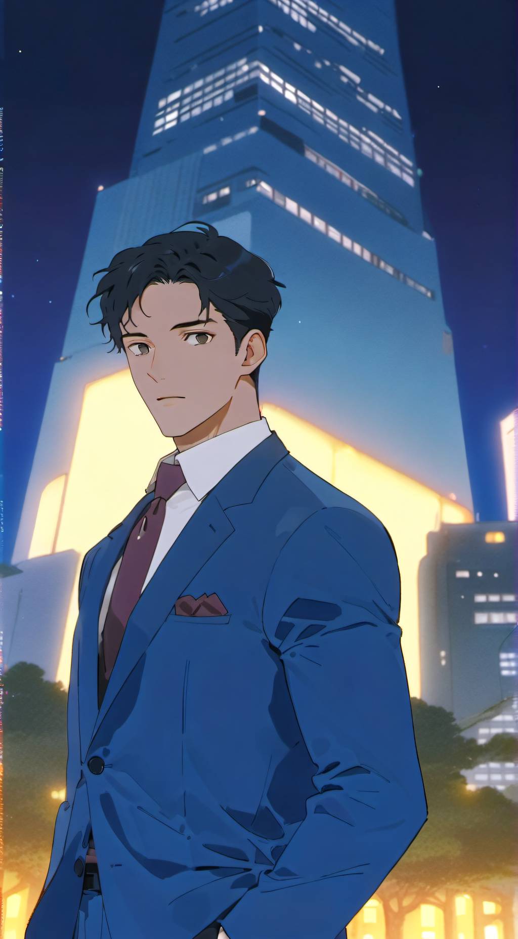 ai character: Keiji Egawa background