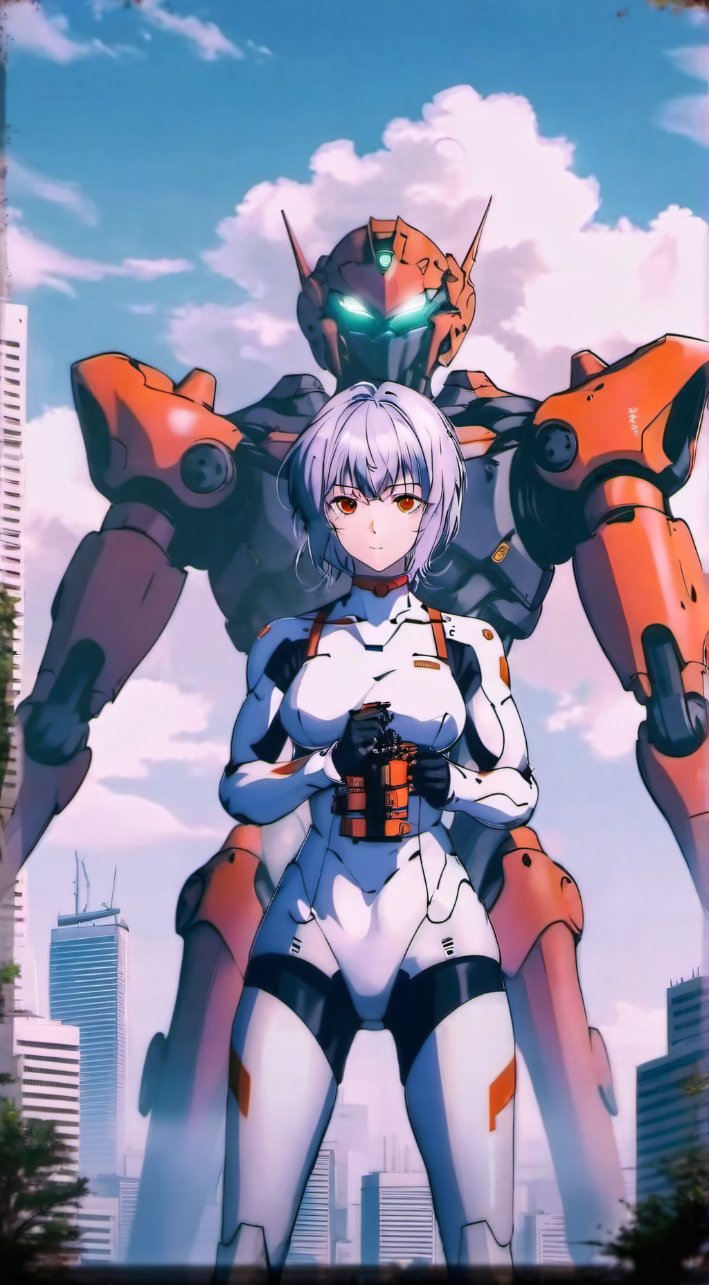 ai character: Rei Ayaname background