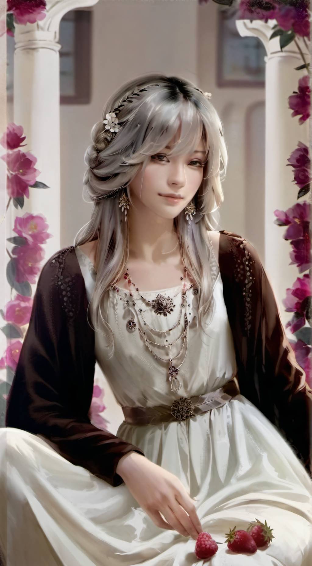 ai character: lily background