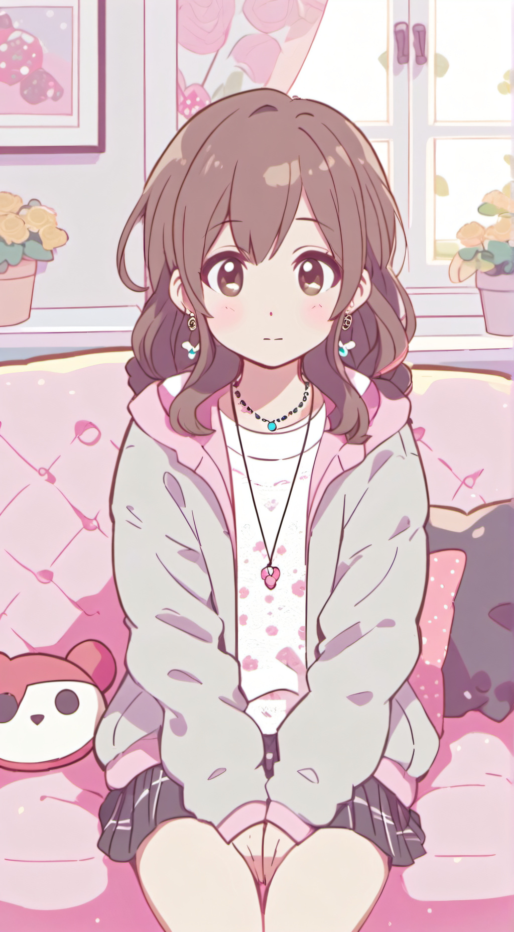 ai character: Mha Pocky Game background