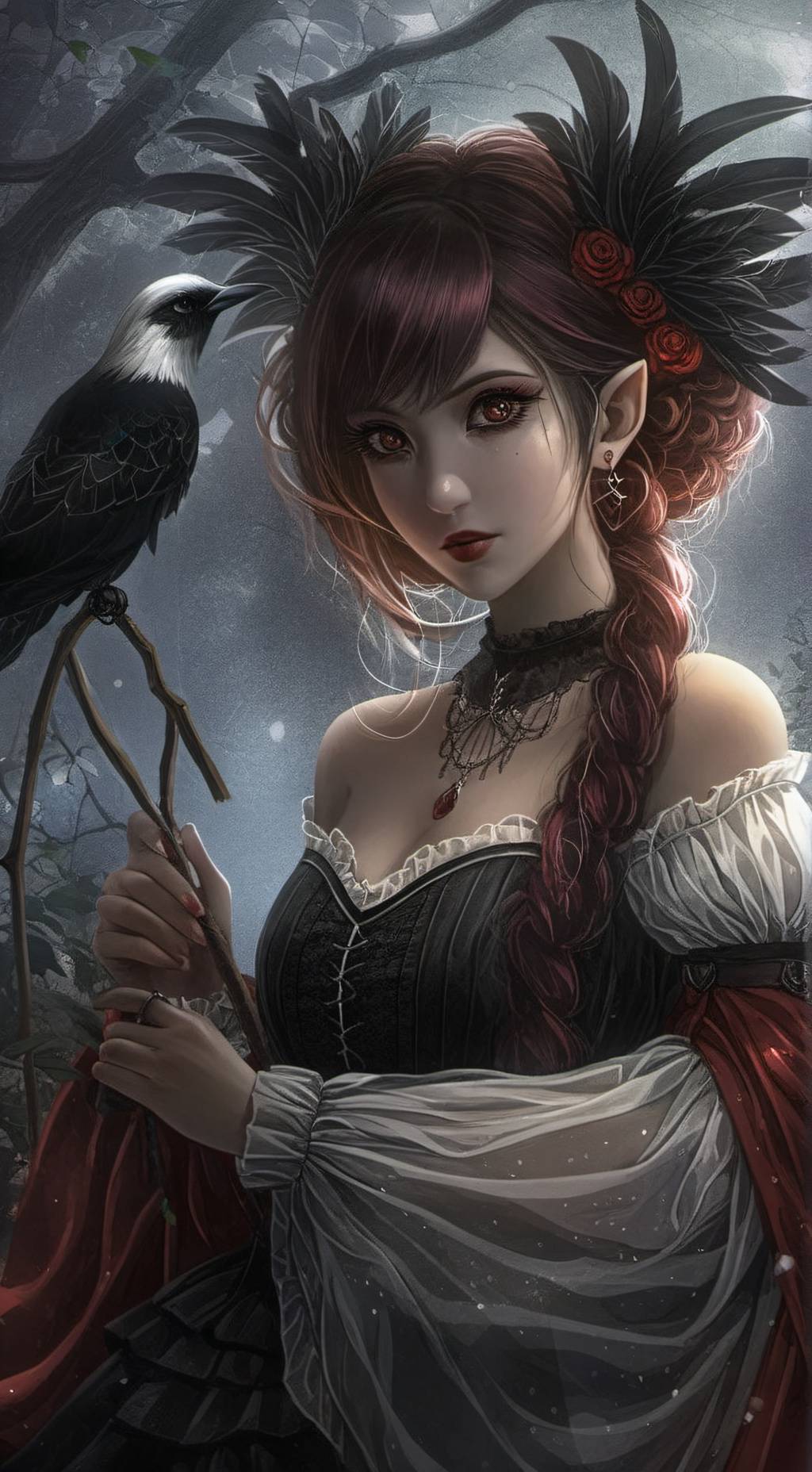ai character: fing background