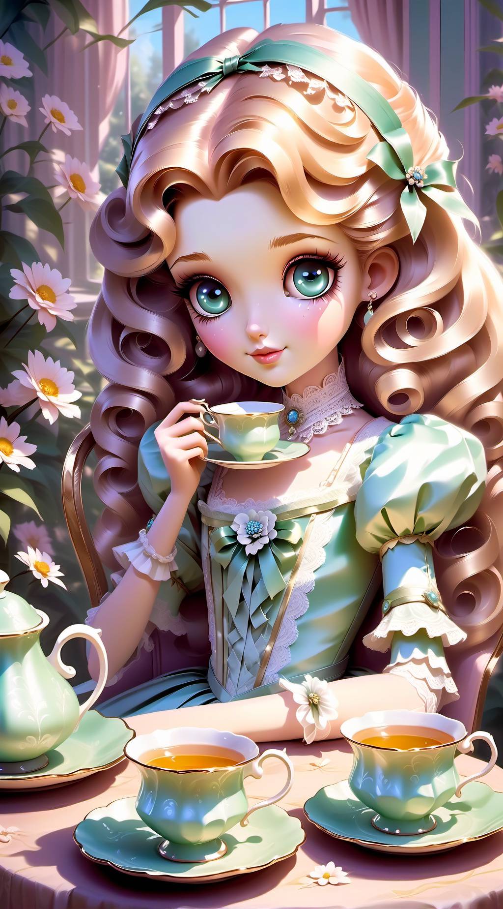ai character: Arabella Rosewood background