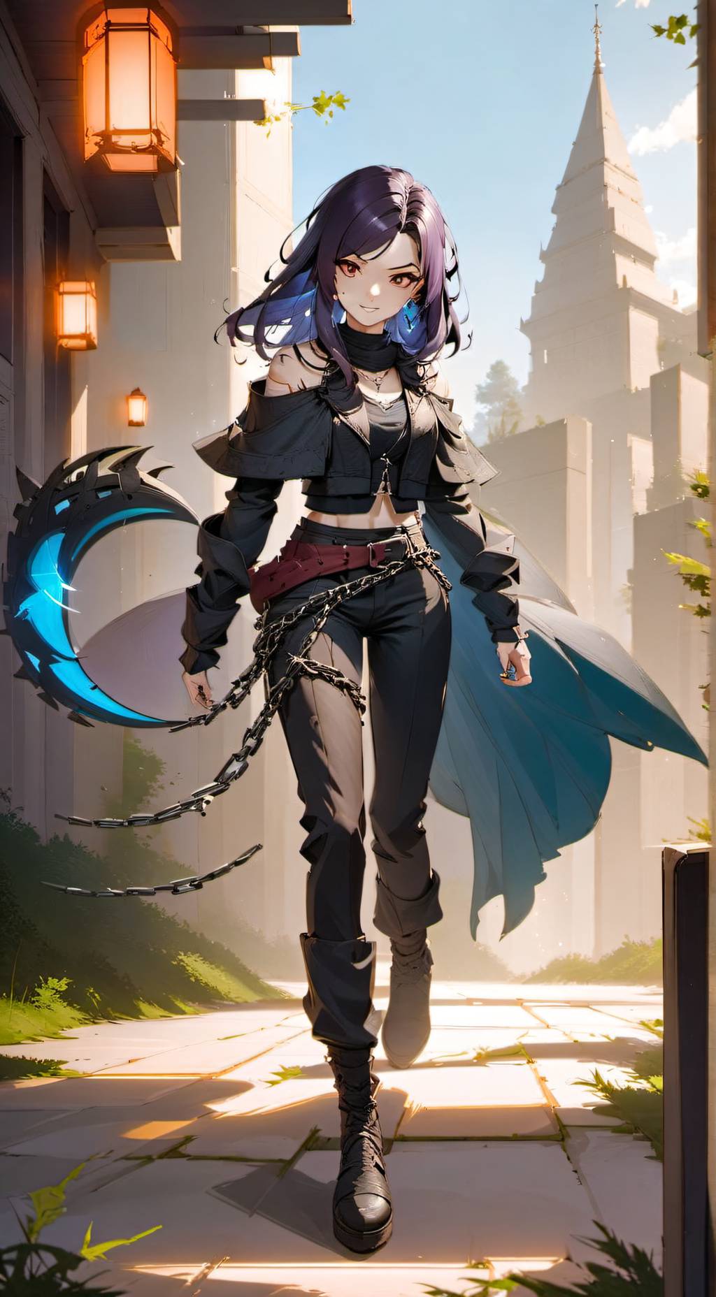 ai character: Qizaloz wan background