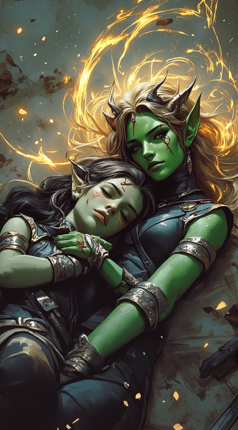 ai character: Zaru & Kiki background