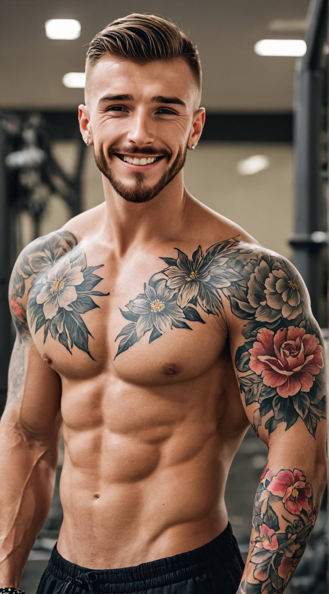 ai character: Michael 🏋️‍♂️💪🏼 background