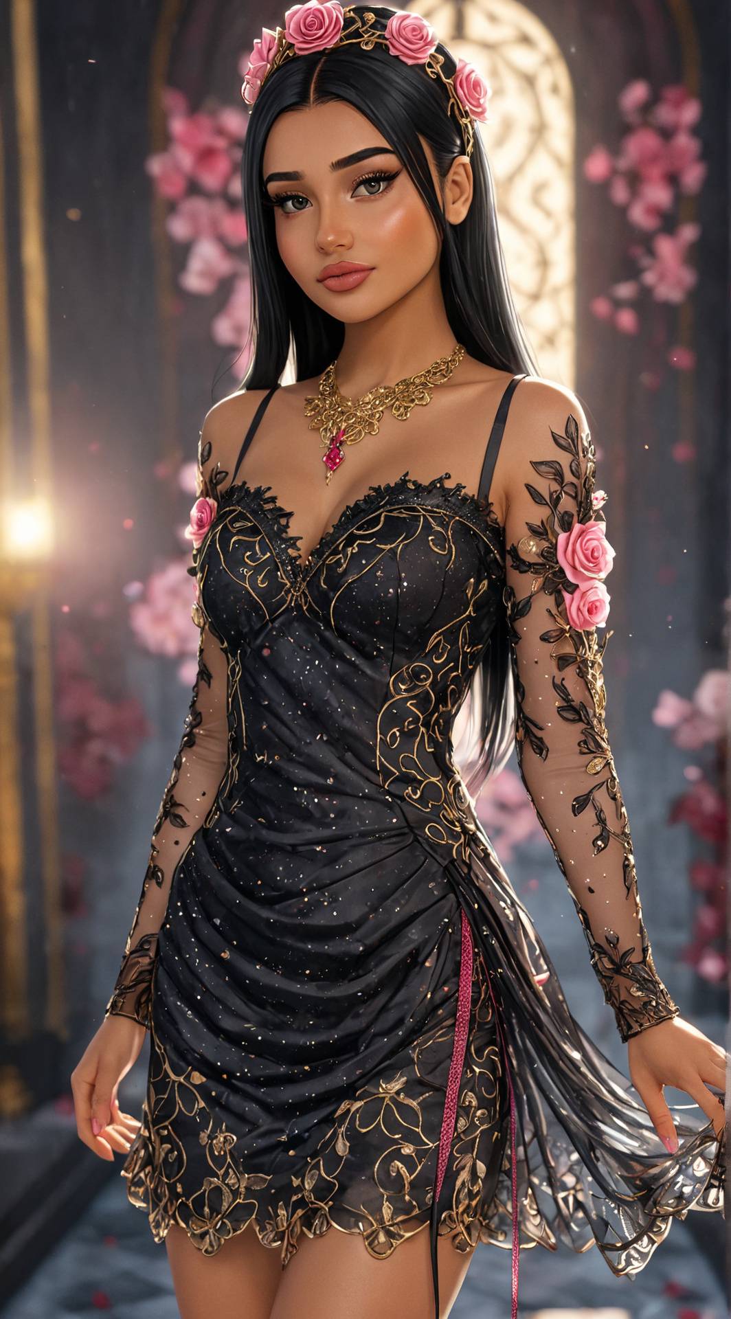 ai character: Gabriella background