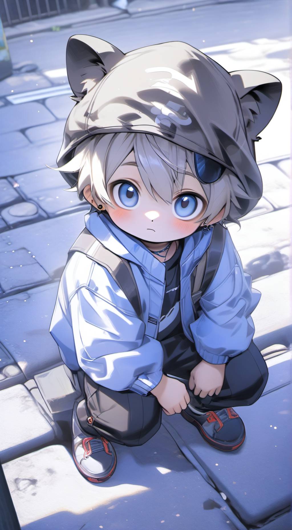 ai character: Xavier (Child) background