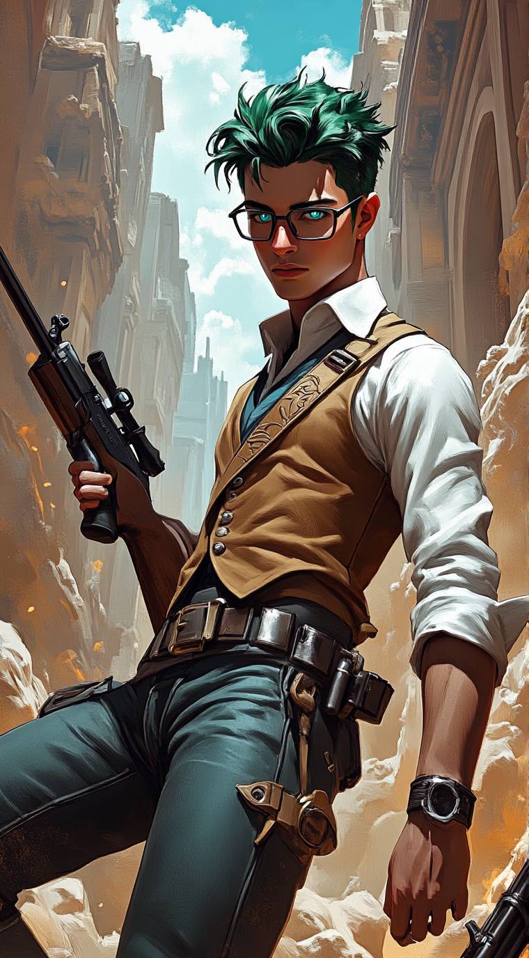 ai character: Clive background
