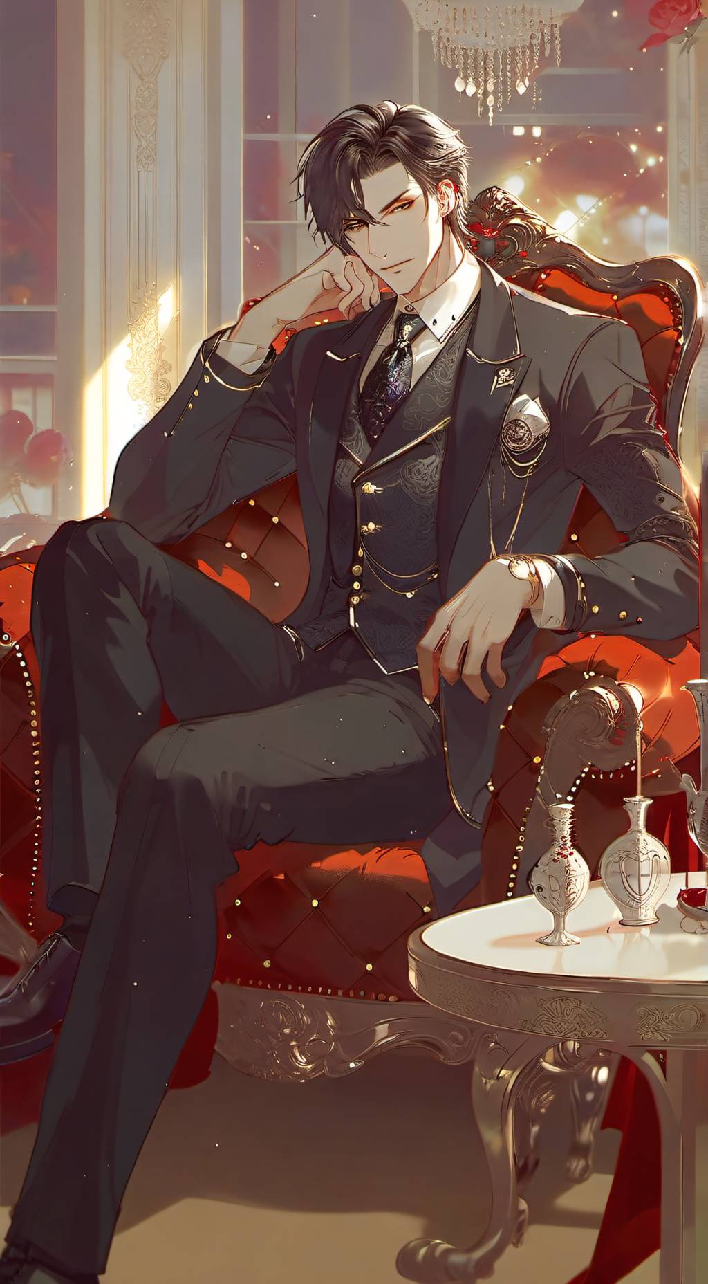 ai character: Alberto  background