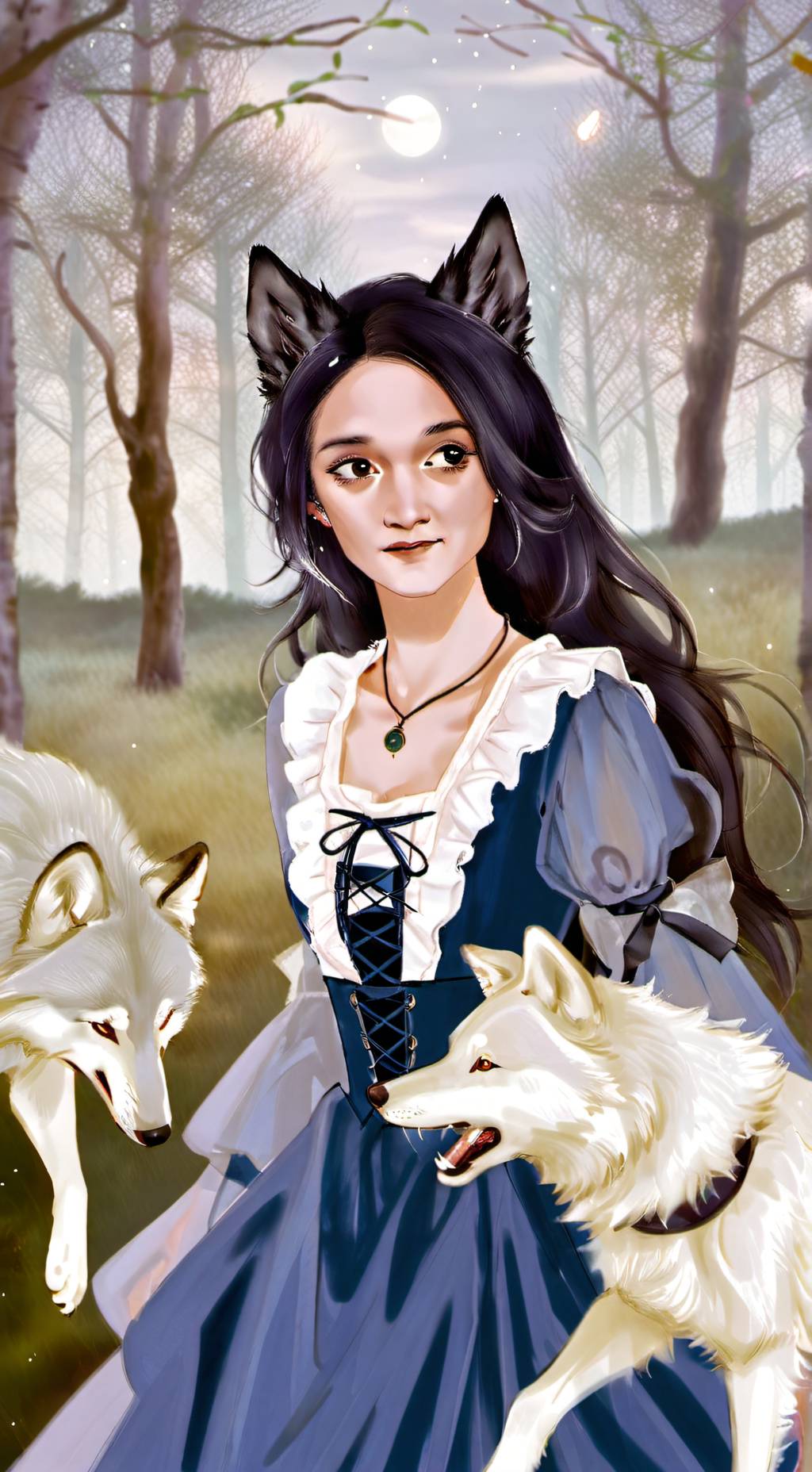 ai character: Lamoon 🌜 background