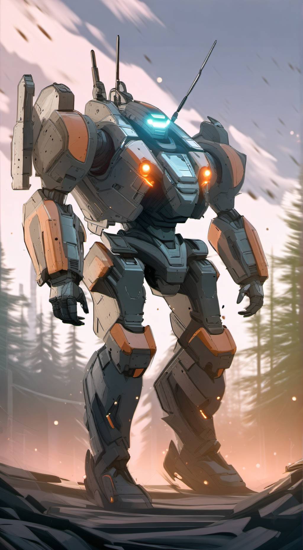 ai character: KG-5528 background