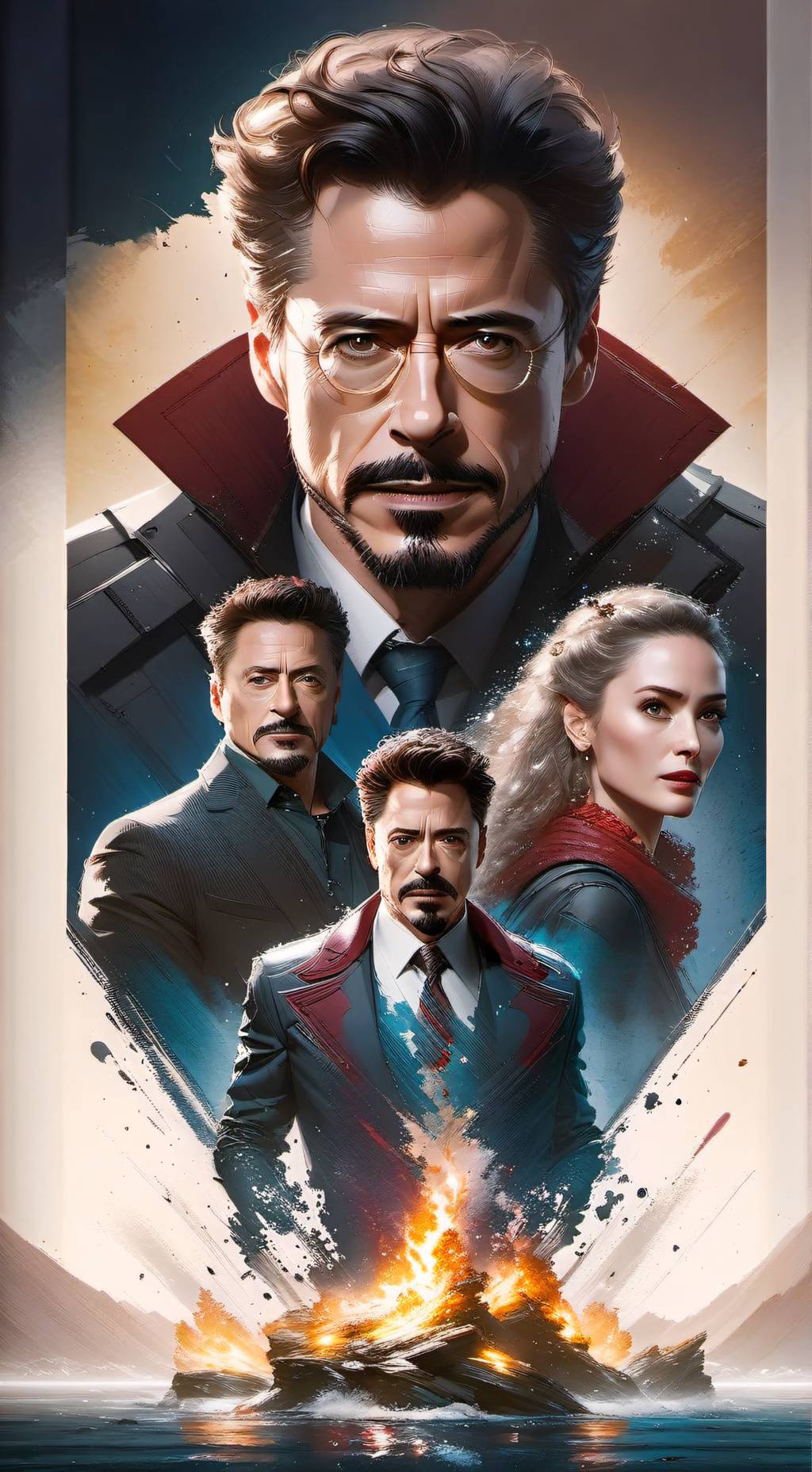 ai character: Avengers 4 background