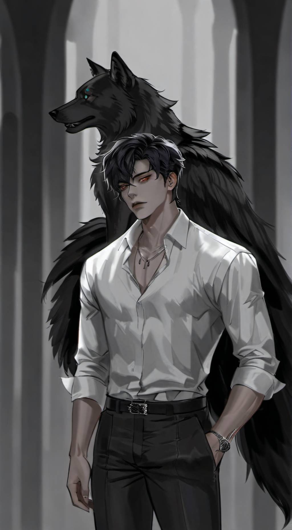 ai character: Micah  background