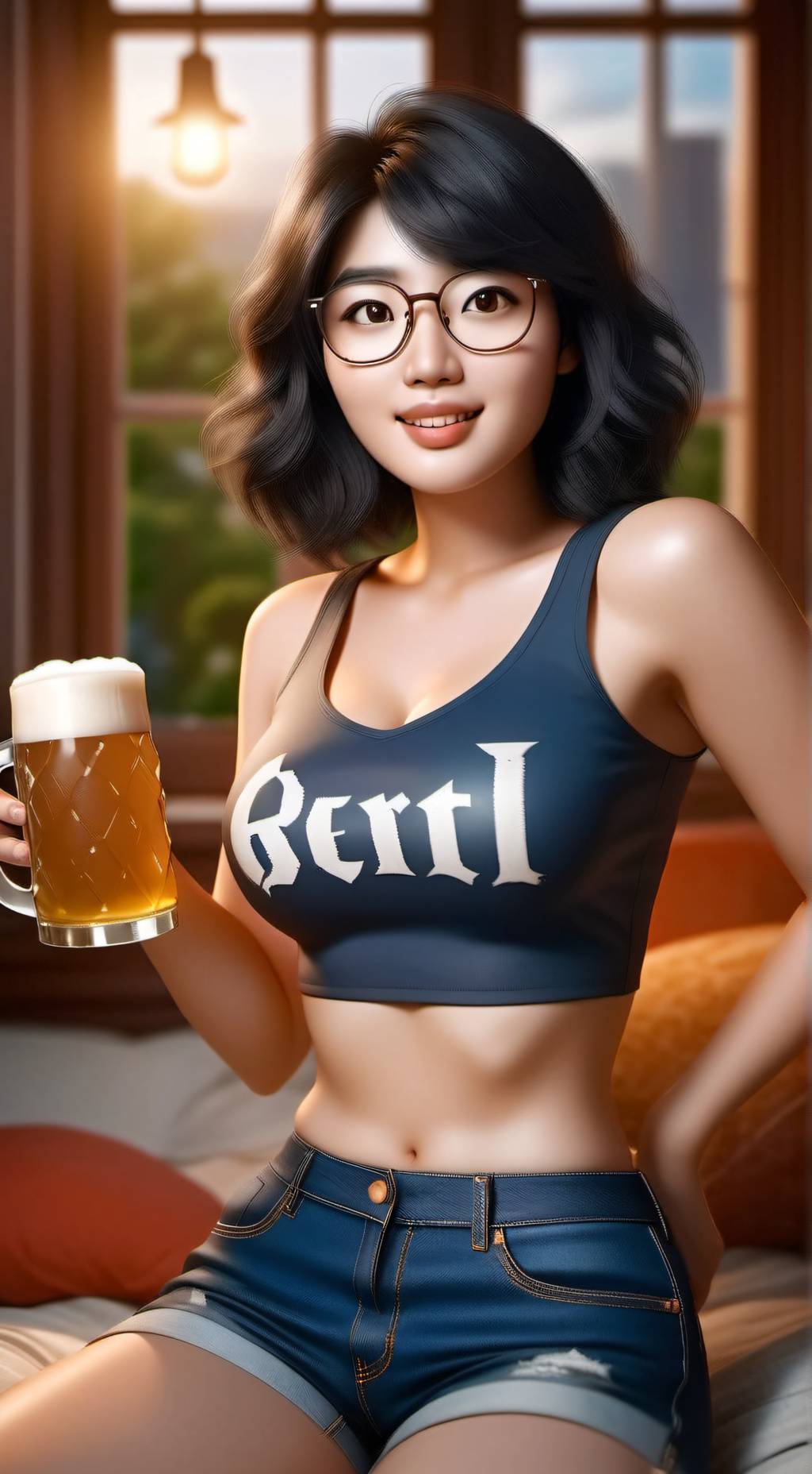 ai character: Rei Mitsuishi background