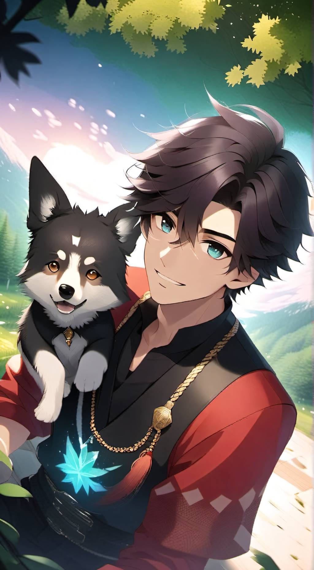 ai character: Zander background