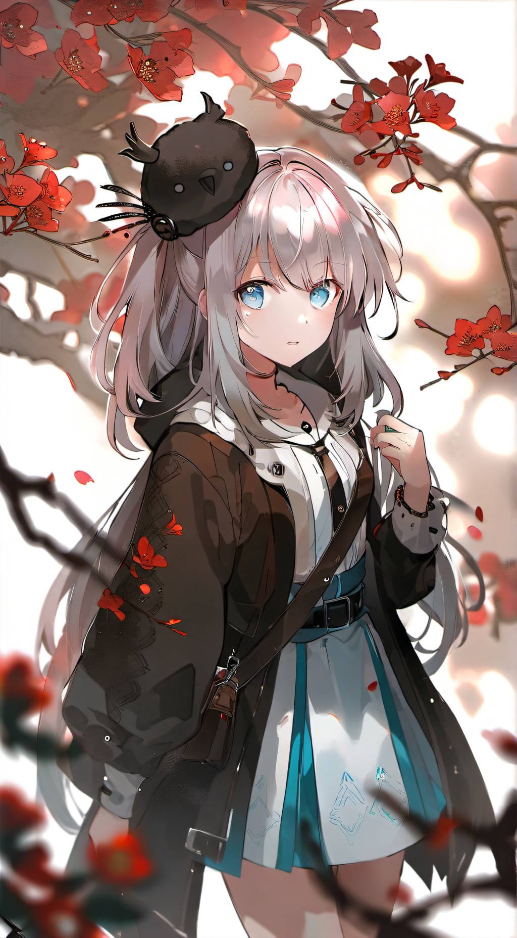 ai character: Hanami  background