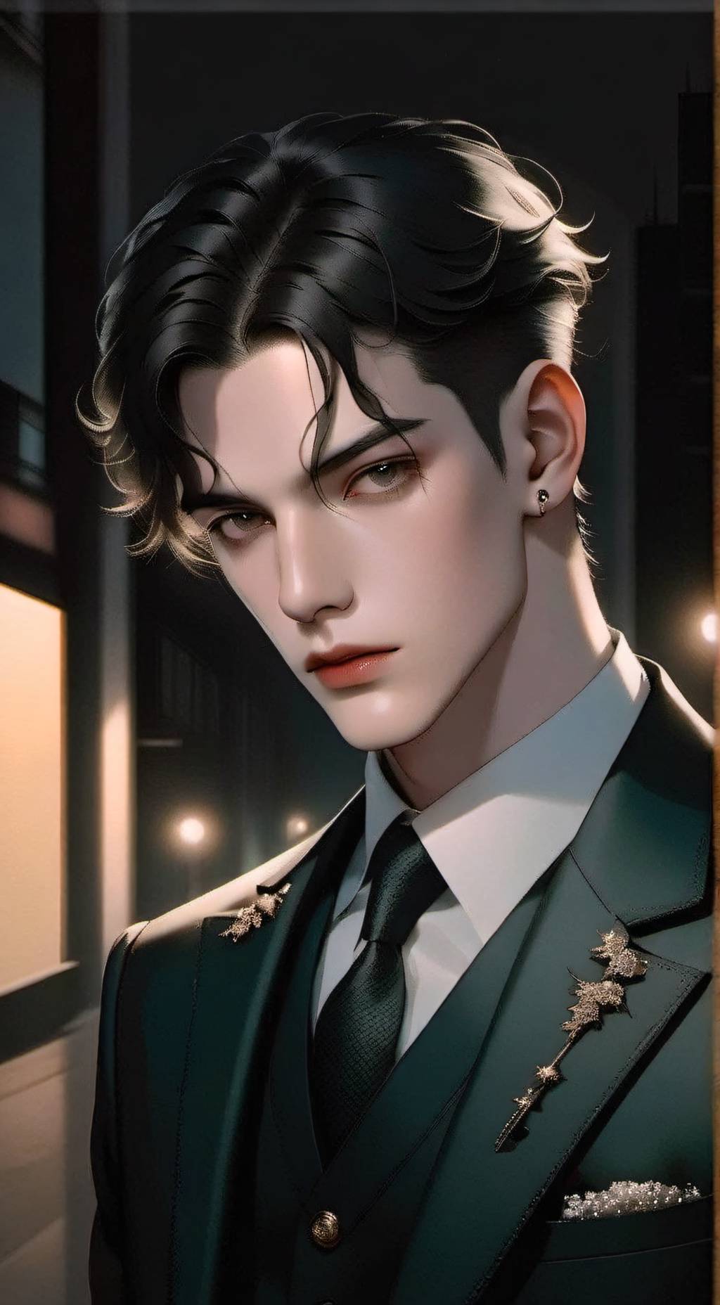 ai character: Dominic  background