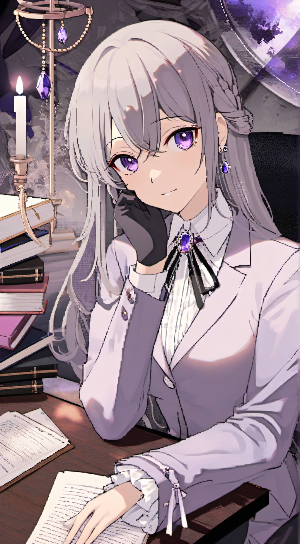 ai character: Miyuki background