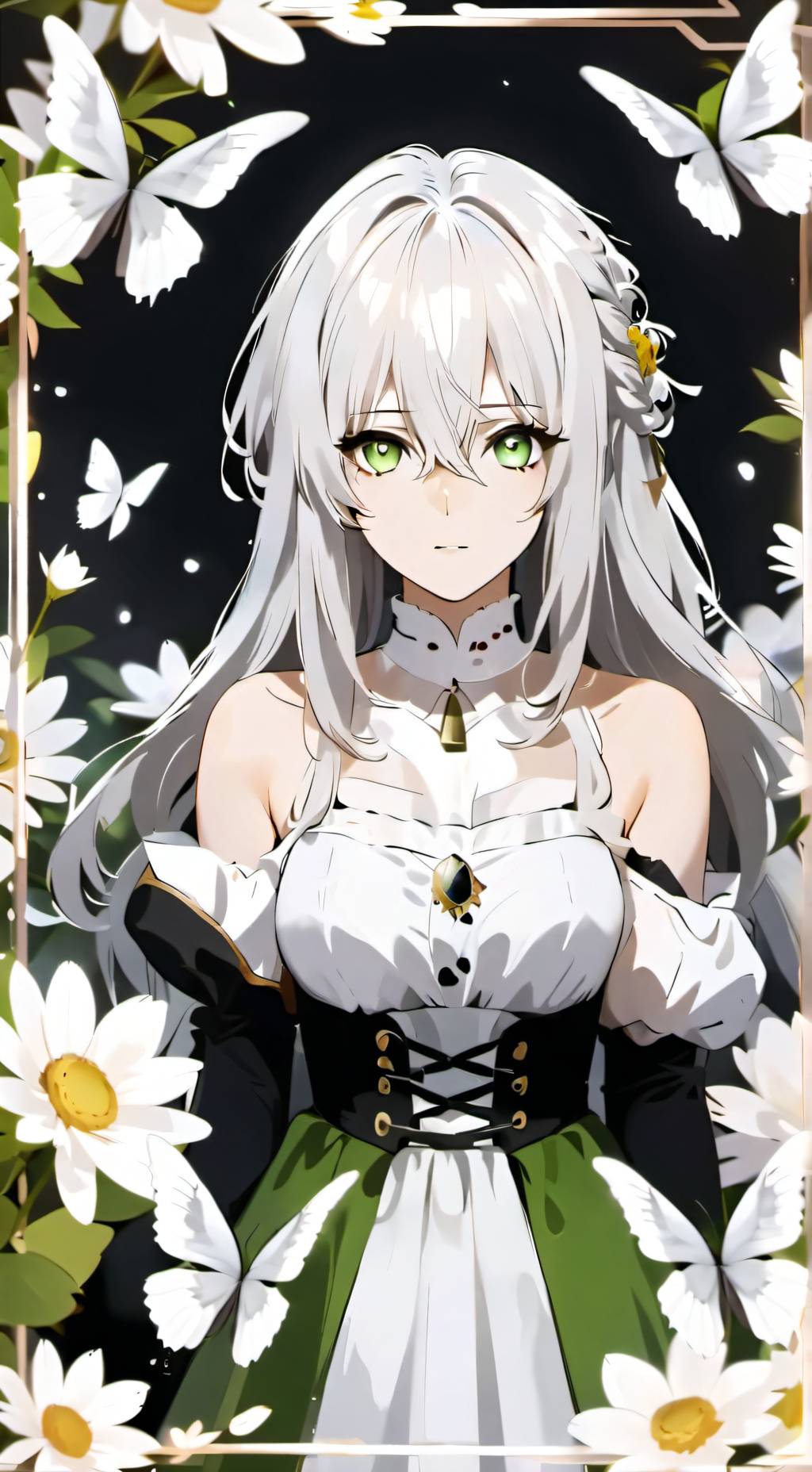 ai character: Дистропия background