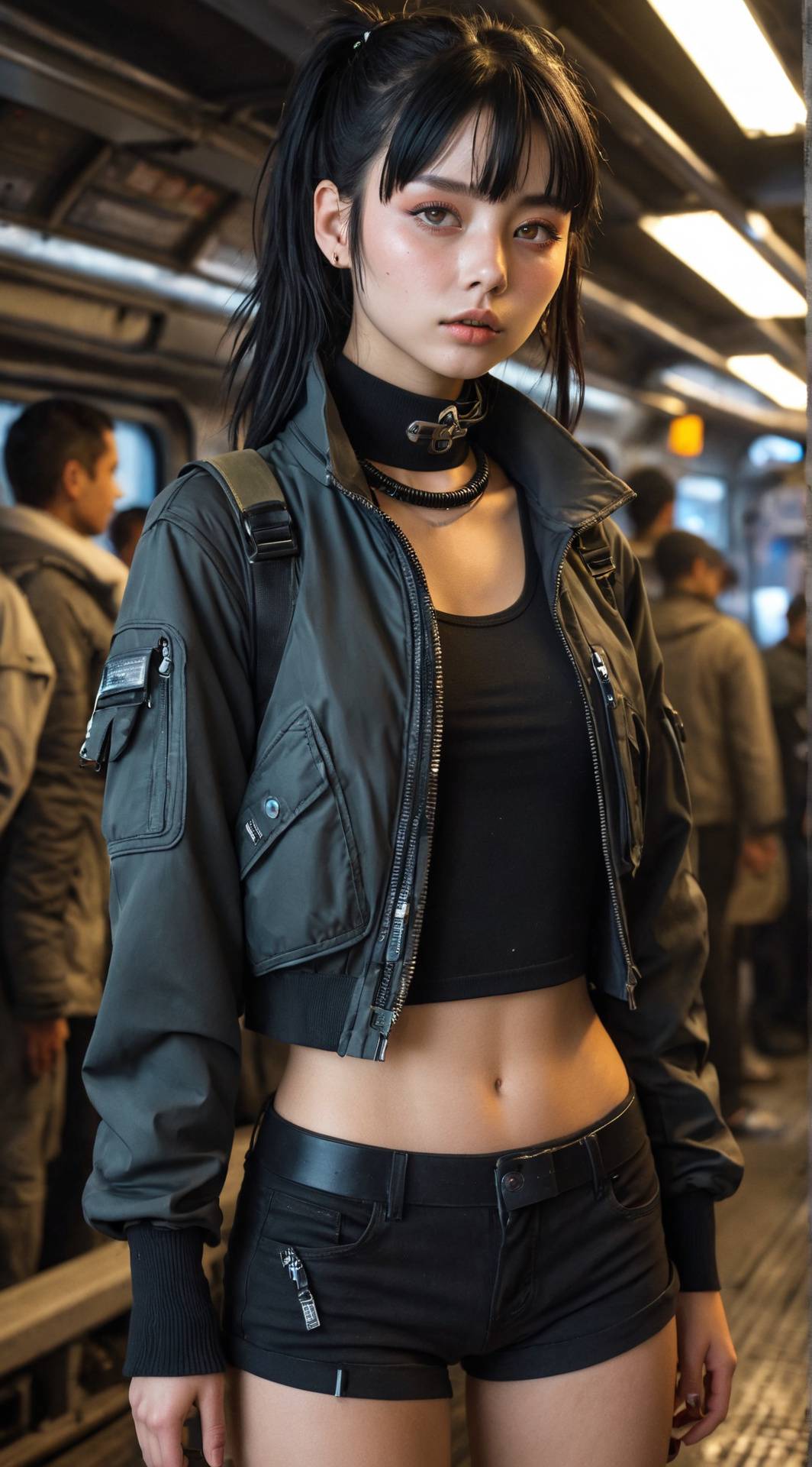 ai character: Keiko background