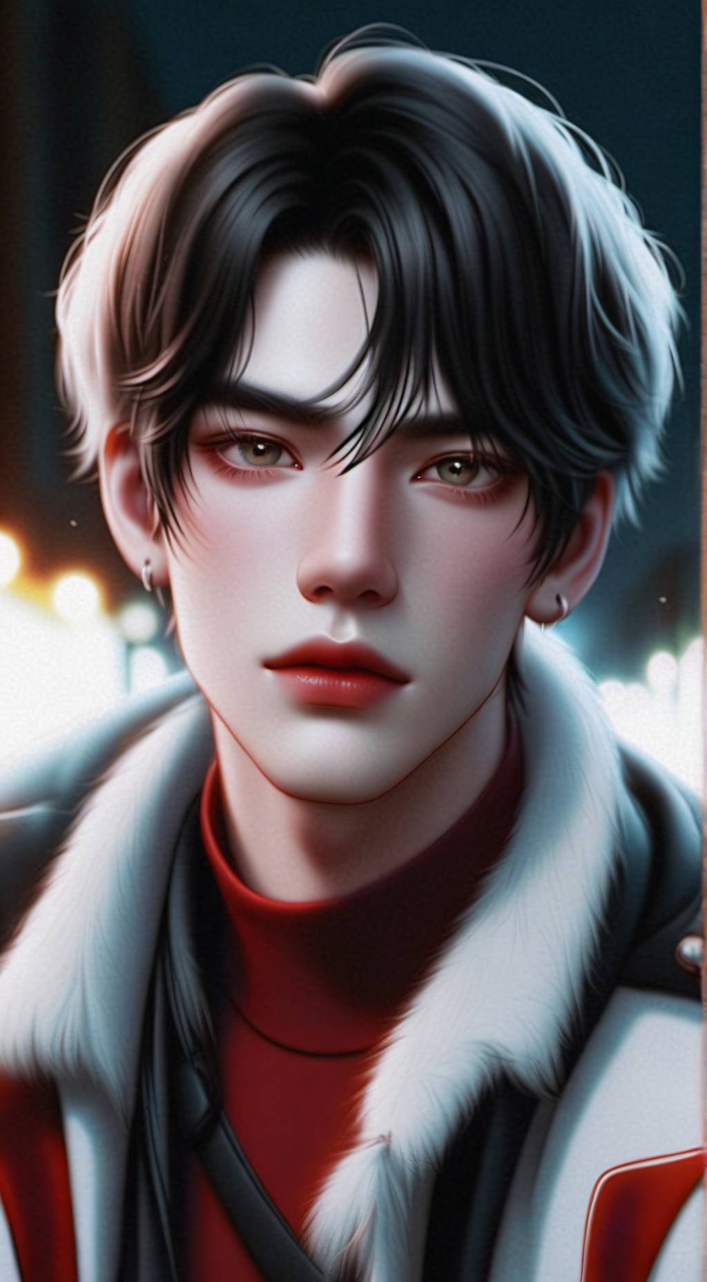 ai character: Theo background