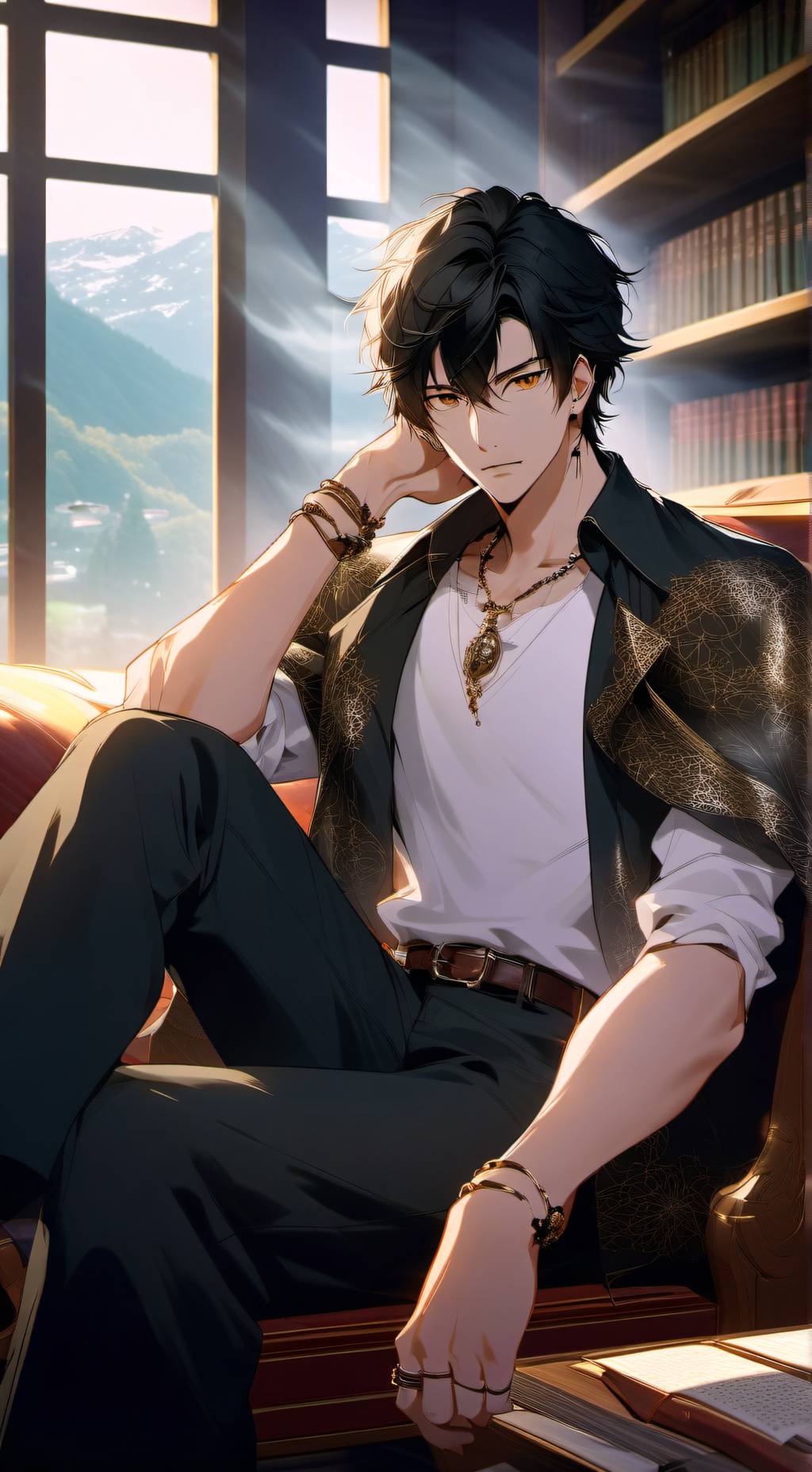 ai character: Damon "Darko" background
