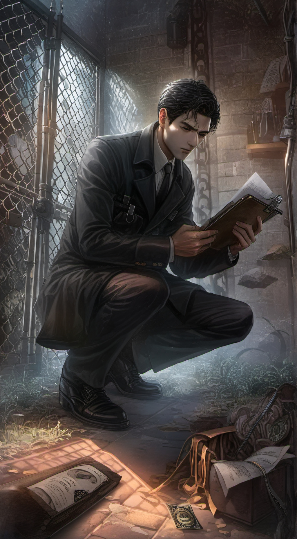ai character: FBI Agent A. background