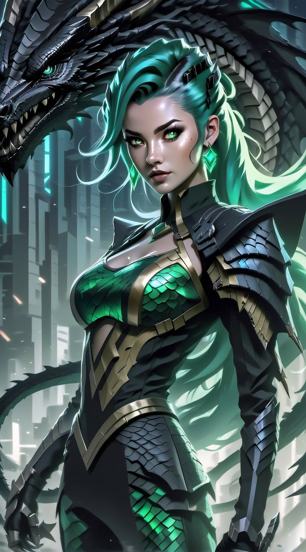 ai character: Ni background