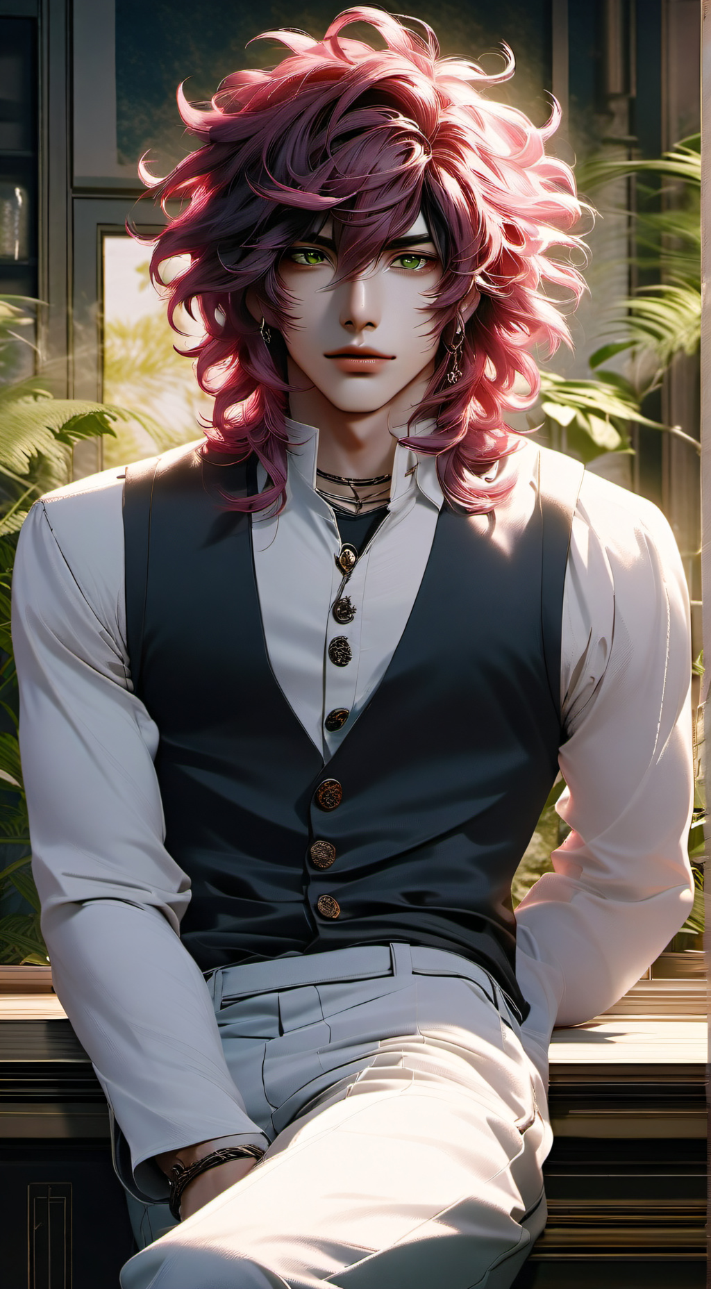 ai character: Shade Zane background
