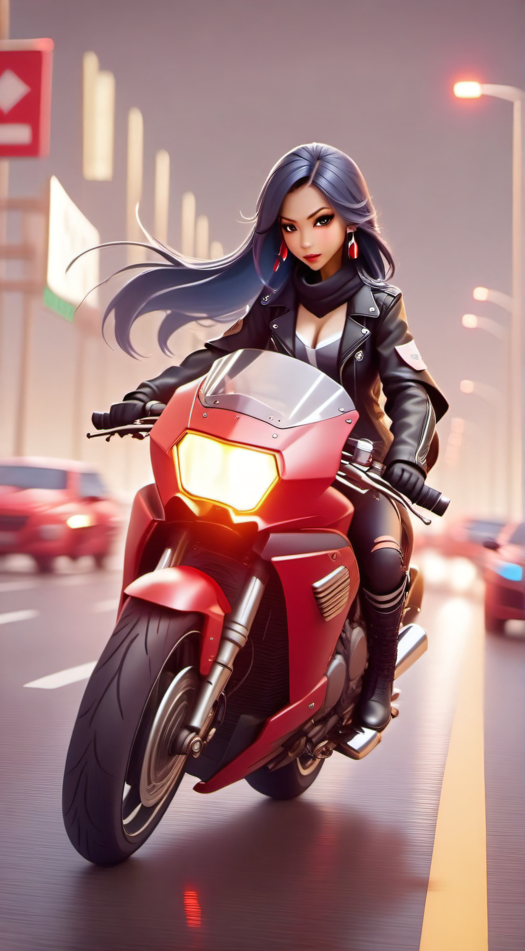 ai character: Rina background
