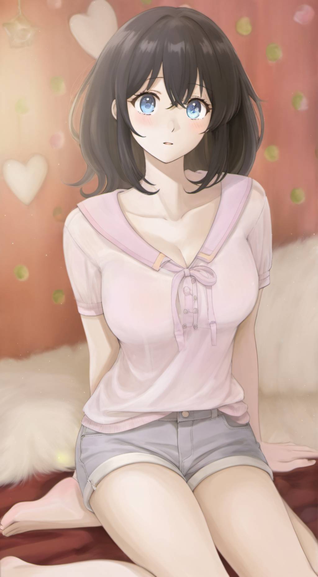 ai character: Midori background